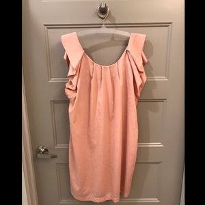 Peach dress